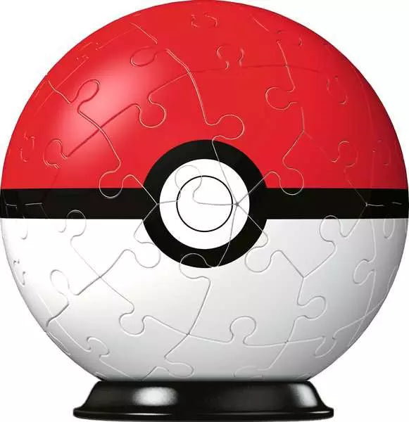 3D Puzzle 54 piezas - Pokémon - Pokeball classic