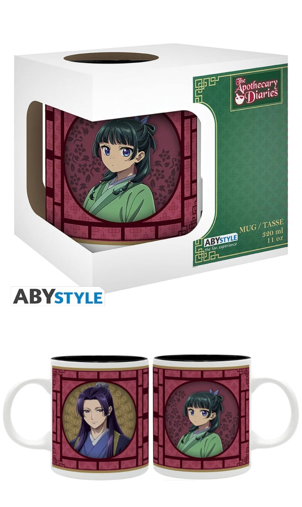 APOTHECARY DIARIES - Mug - 320 ml - Mao Mao & Jinshi