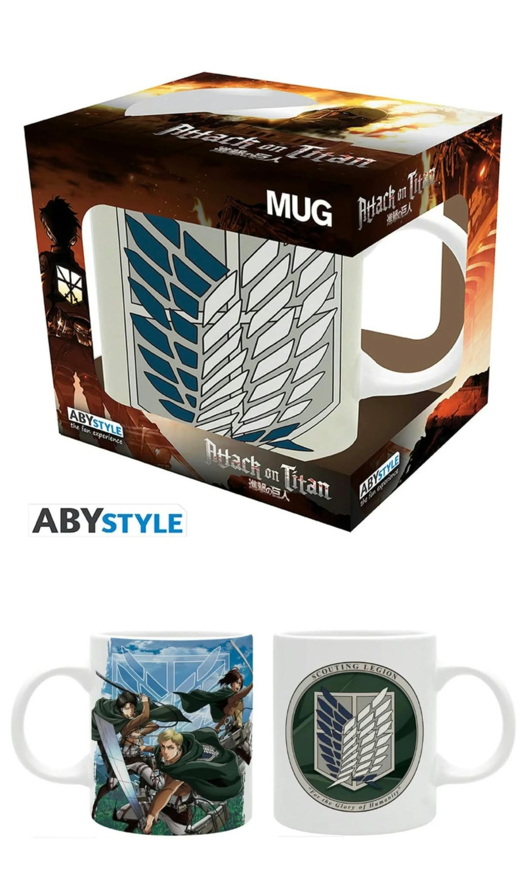 ATTACK ON TITAN - Mug - 320 ml - Scout Legion