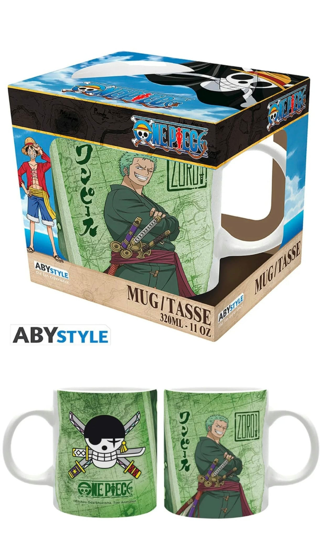 ONE PIECE - Mug - 320 ml - Zoro
