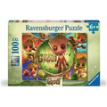 Puzzle - RAVENSBURGER Marvel Groot Puzzle 100 Piezas XXL