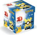 Puzzles 3D 54 piezas - Pokémon - Quick Ball amarillo azul