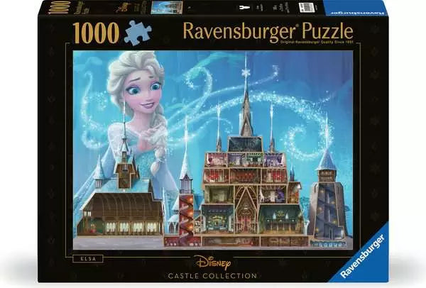 Puzzles para adultos 1000 piezas - Las Princesas de Disney - Disney Castles Elsa