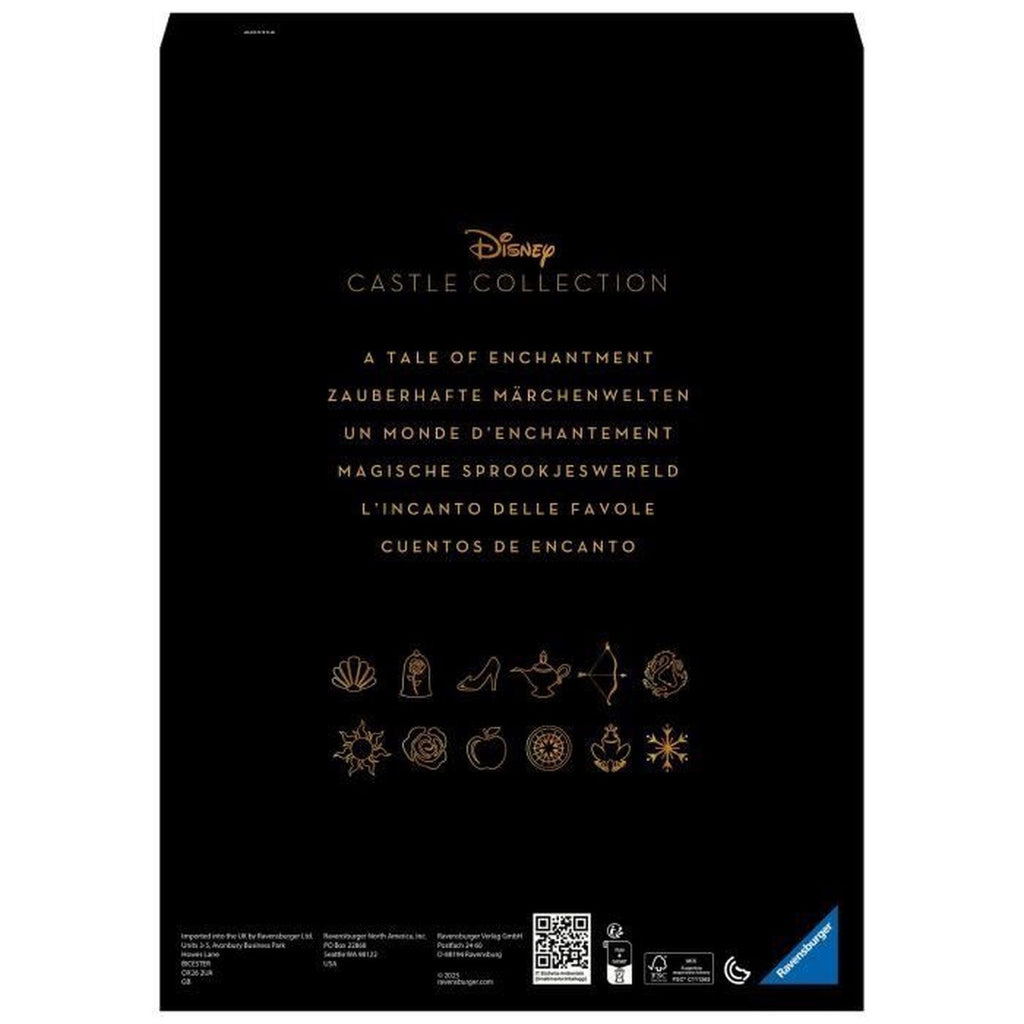 Puzzles para adultos 1000 piezas - Las Princesas de Disney - Disney Castles Cenicienta