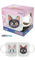 SAILOR MOON - Mug - 320 ml - Luna & Artemis