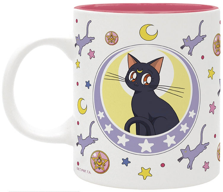 SAILOR MOON - Mug - 320 ml - Sailor Moon & Luna patch