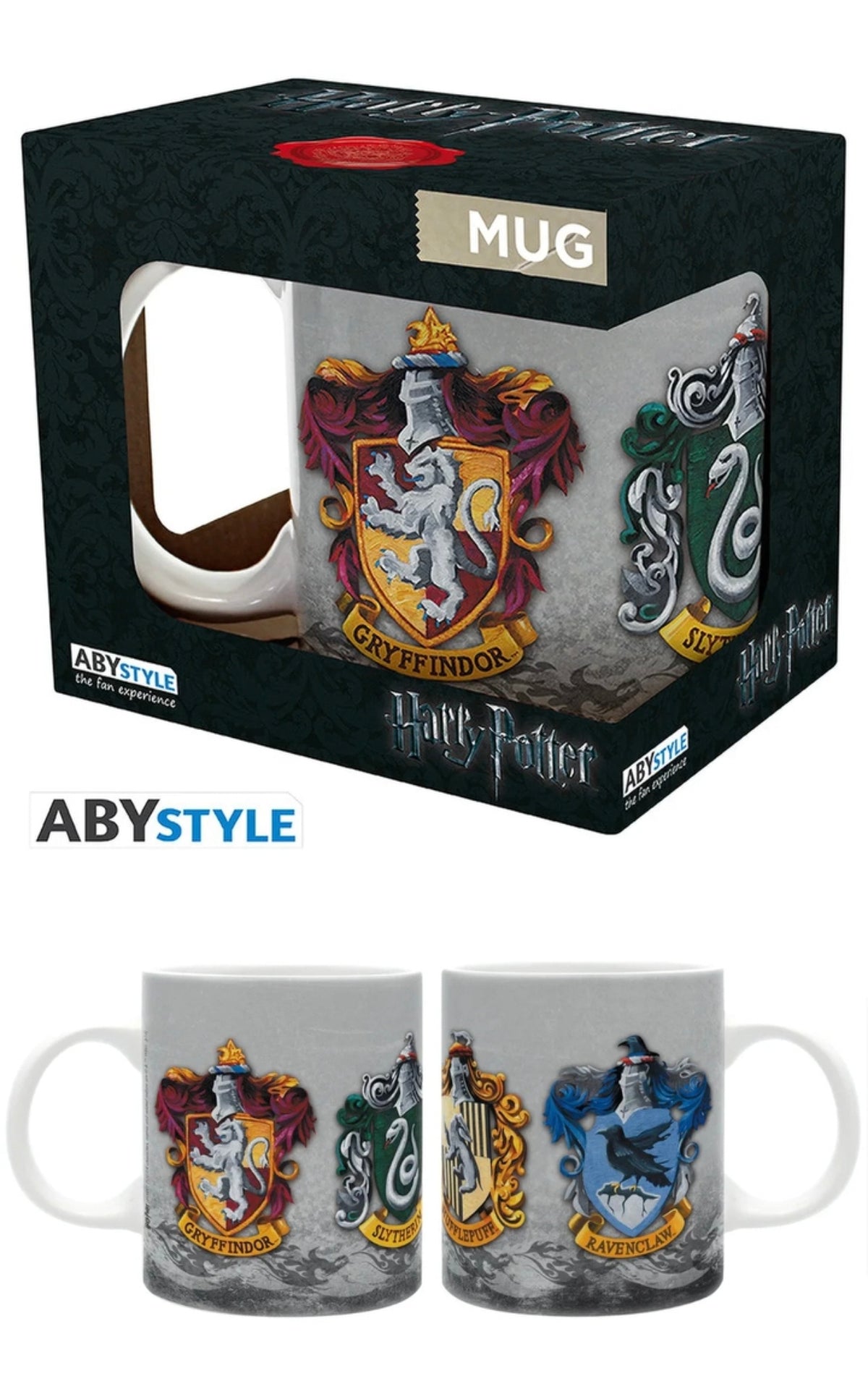 HARRY POTTER - Mug - 320 ml - The 4 Houses