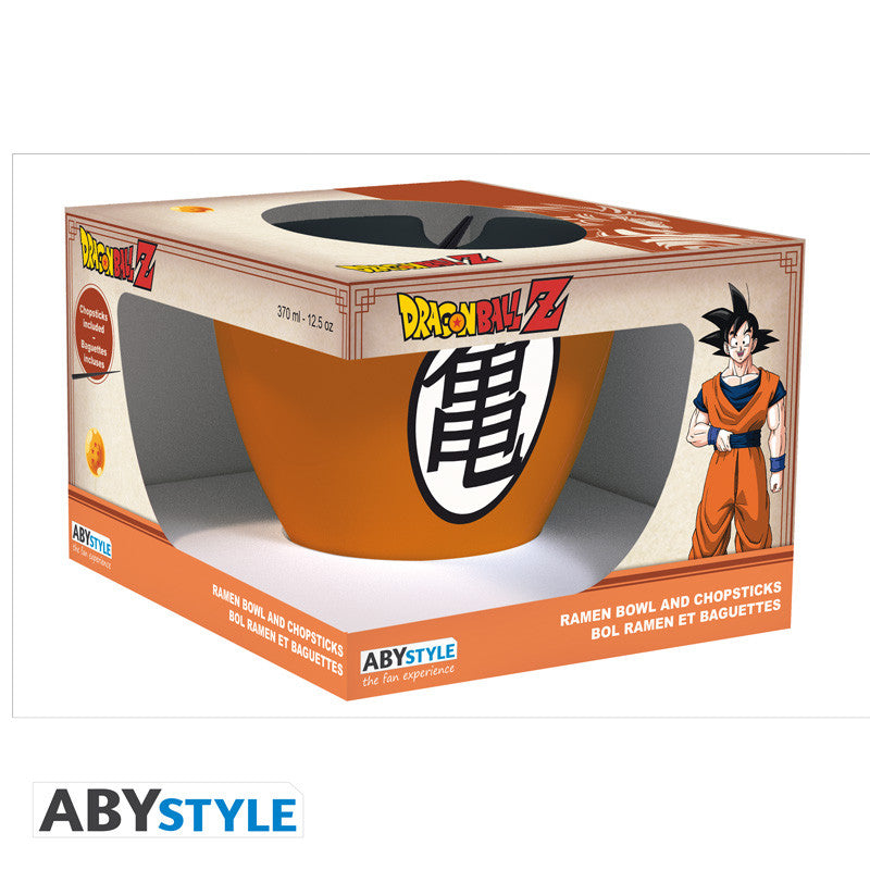 DRAGON BALL - Ramen Bowl with chopsticks - "Goku"