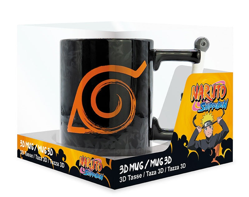 NARUTO SHIPPUDEN - Mug 3D handle - Kunai Konoha