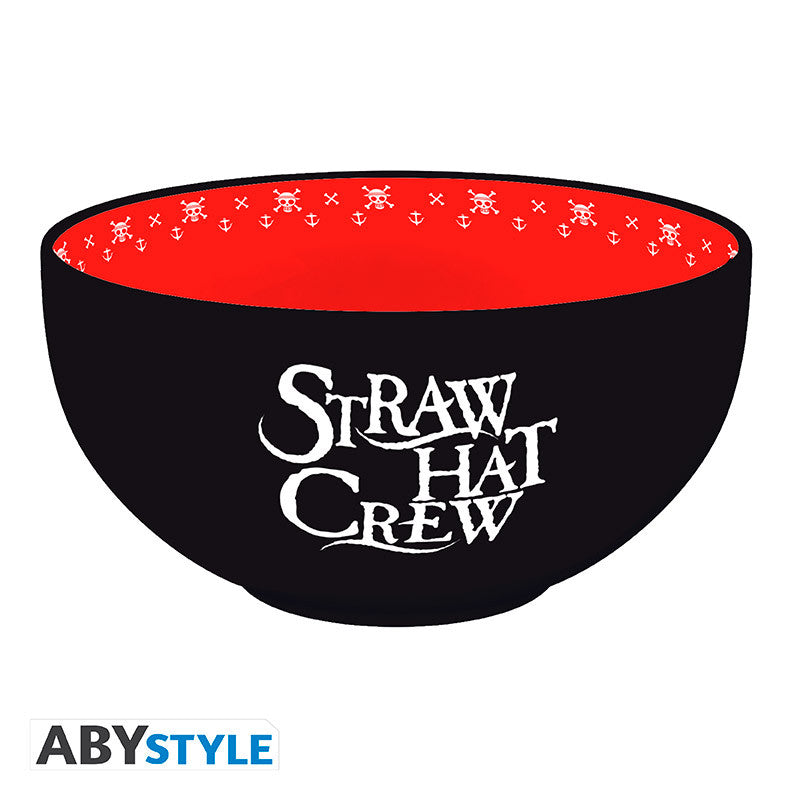 ONE PIECE - Bowl - 600ml - "Skulls" cardboard